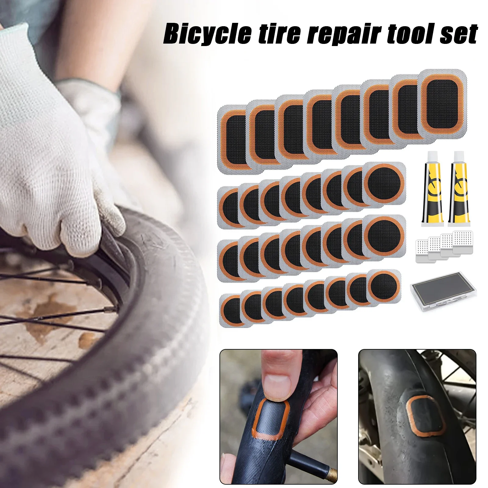 Bike Tube Repair Kit - 2026-자전거 타이어 수리 키트는 휴대용 보관