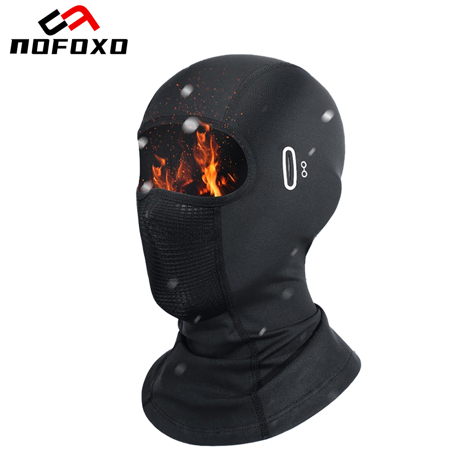 Cycling Gear For Winter - NOFOXO 겨울 오토바이 라이딩 페이스 마스크