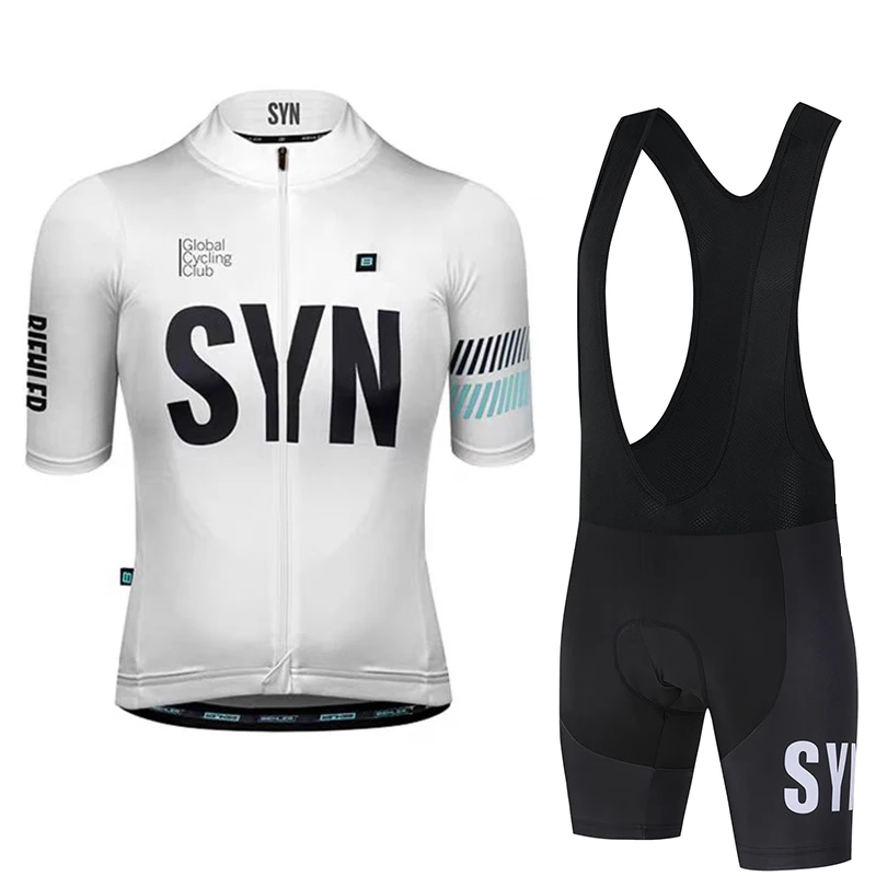 Cycling Gear Logo - SYN 남성용 사이클링 저지 여름 로드