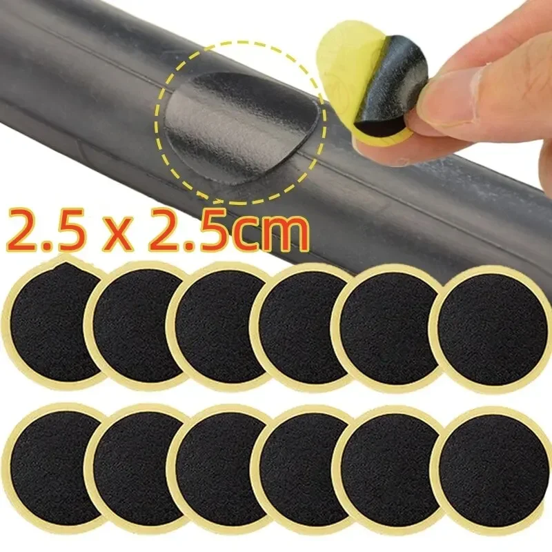 Bicycle Repair Kit - 10/20/30/50PCS 접착제 없는 자전거 타이어 패치