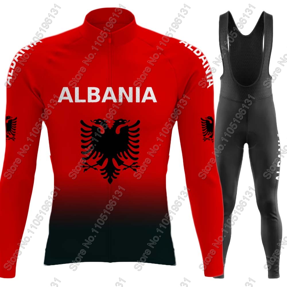 Cycling Gear Logo - 알바니아 국가대표팀 2026 사이클링 저지 세트