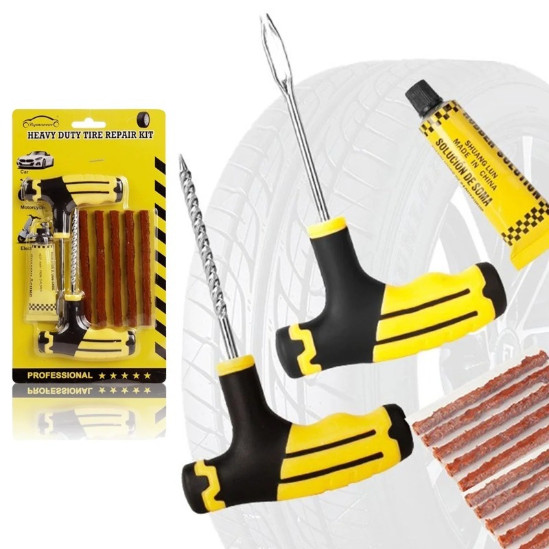 자동차, 오토바이 및 전기 자전거용 비상 타이어 수리  - Bicycle Repair Kit 리뷰 및 가격