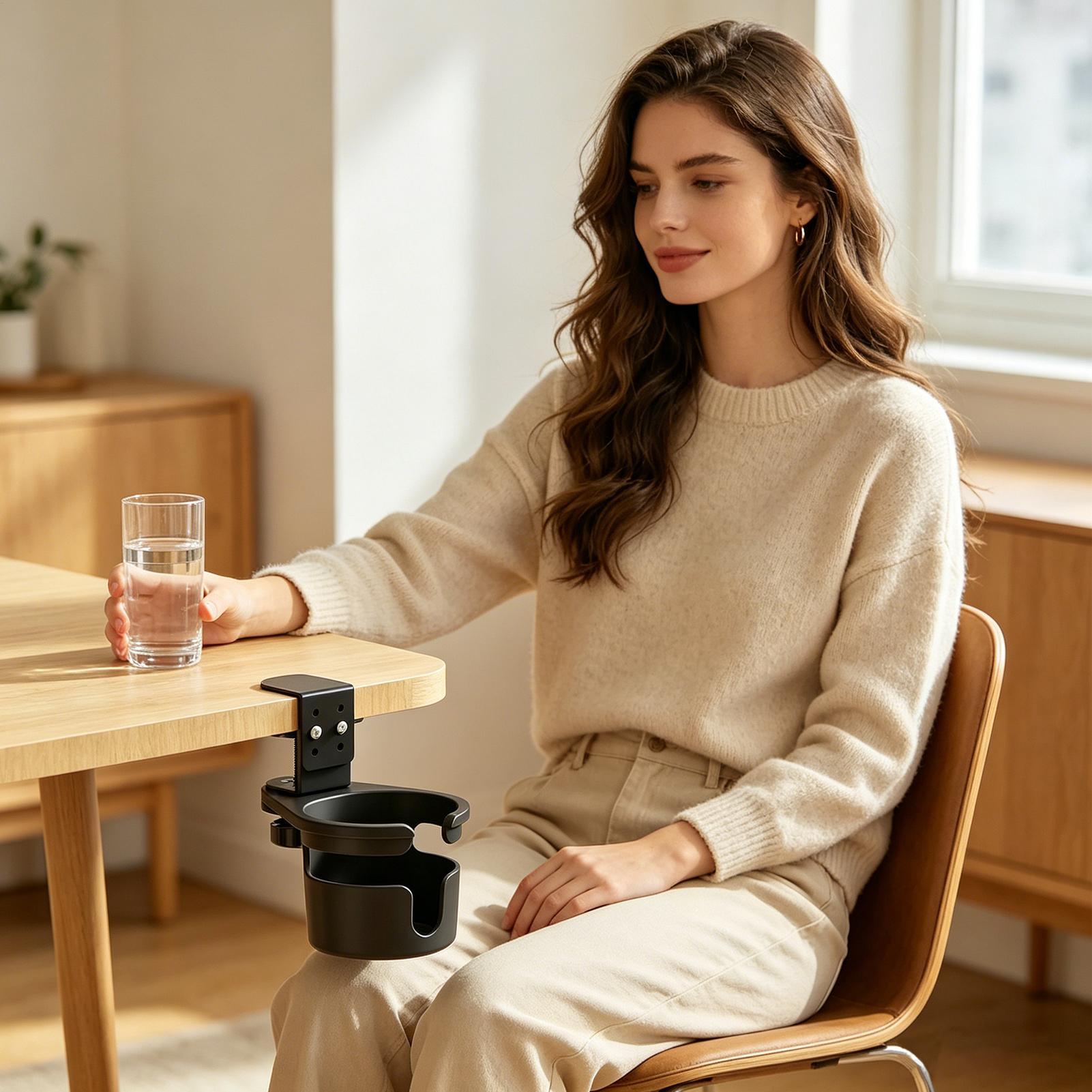 책상 컵 홀더 탁상용 음료 스탠드 테이블 물병 홀더 데 - Water Bottle Holder 리뷰 및 가격