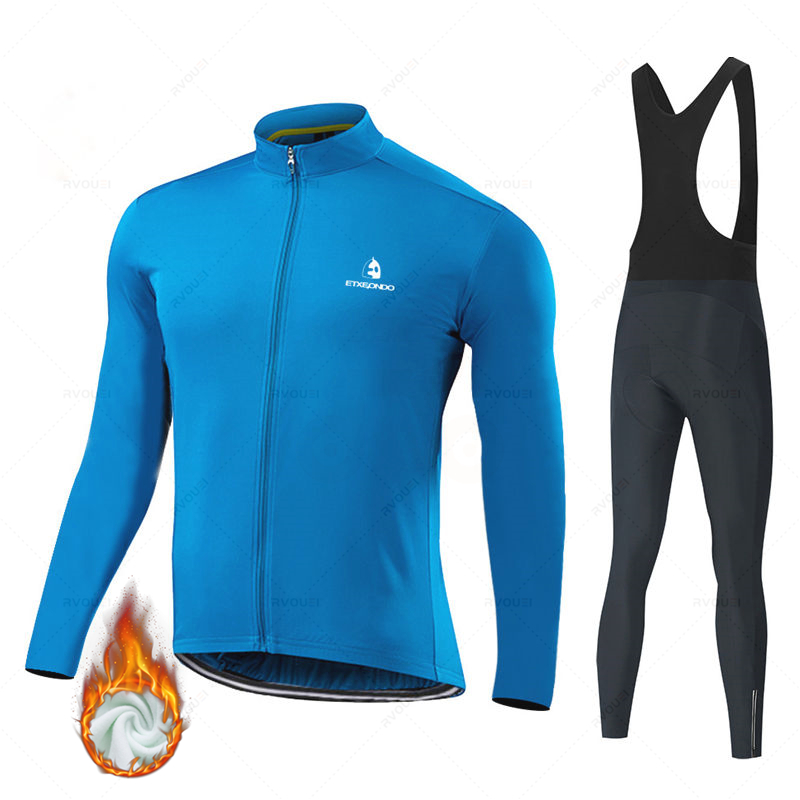 새로운 2026 겨울 플리스 프로 위엘트루이 세트 산악 - Cycling Gear Logo 리뷰 및 가격