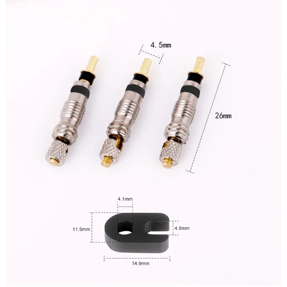 6/18Pcs 자전거 밸브 코어 프렌치 노즐 어댑터 인 - Bike Tube Repair Kit 리뷰 및 가격