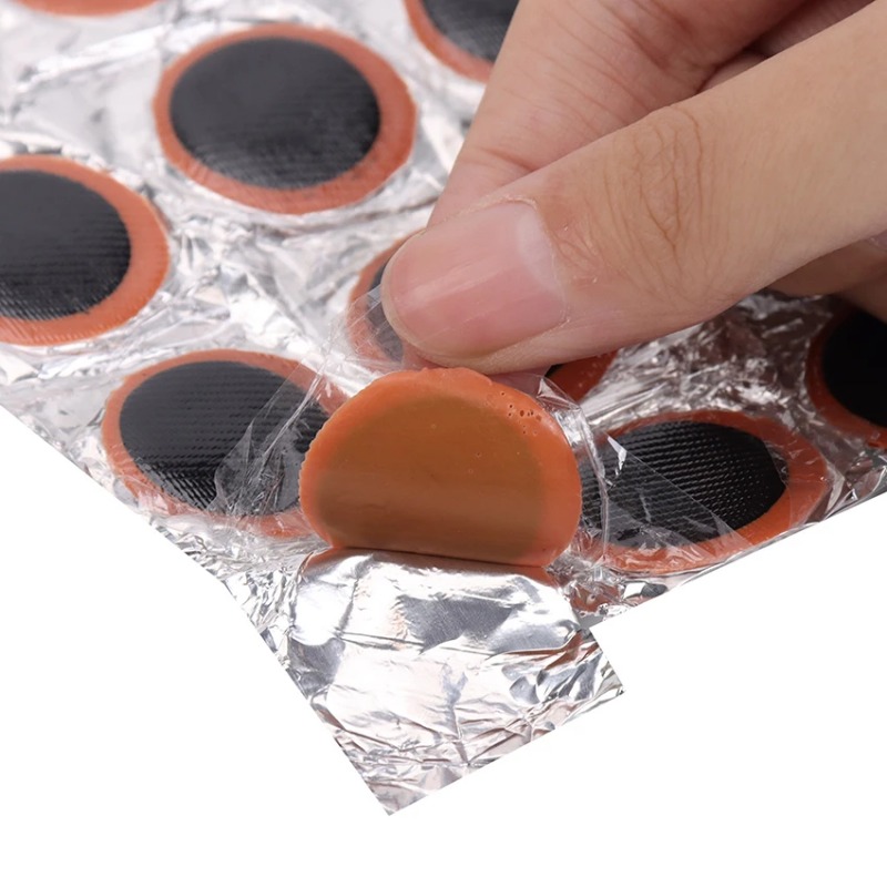 48pcs 고무 펑크 패치 자전거 타이어 타이어 튜브  - Bicycle Repair Kit 리뷰 및 가격