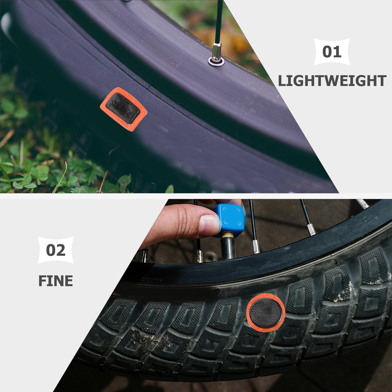 2시트 자전거 타이어 수리 키트, 견고한 소재의 산악  - Bike Tube Repair Kit 리뷰 및 가격