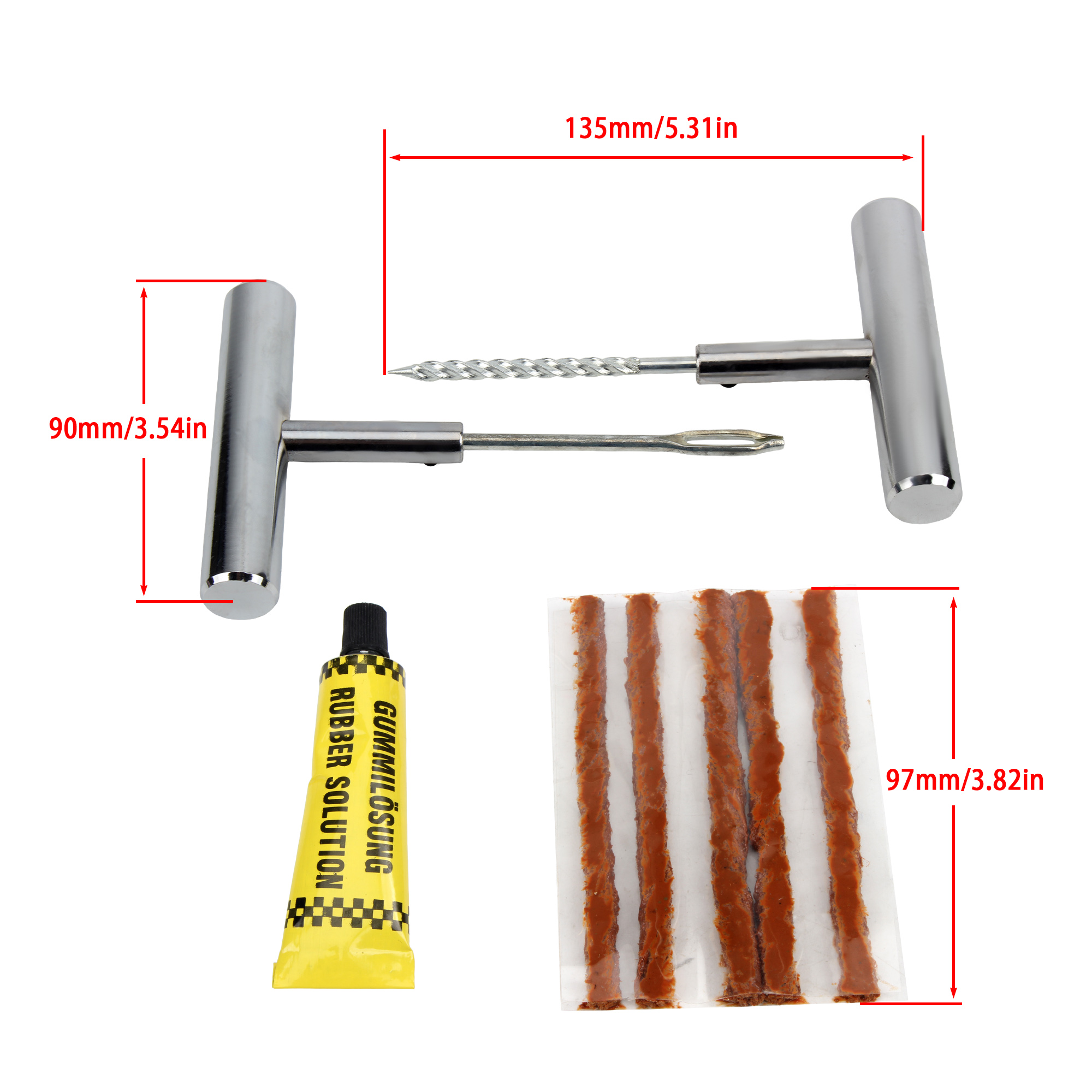 범용 오토바이 타이어 수리 도구 세트, 더트 피트, 자 - Bike Tube Repair Kit 리뷰 및 가격