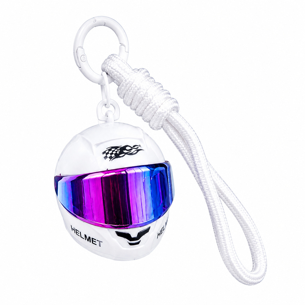 멋진 다채로운 색상의 헬멧 열쇠고리, 오토바이 가방,  - Bicycle Helmet 리뷰 및 가격