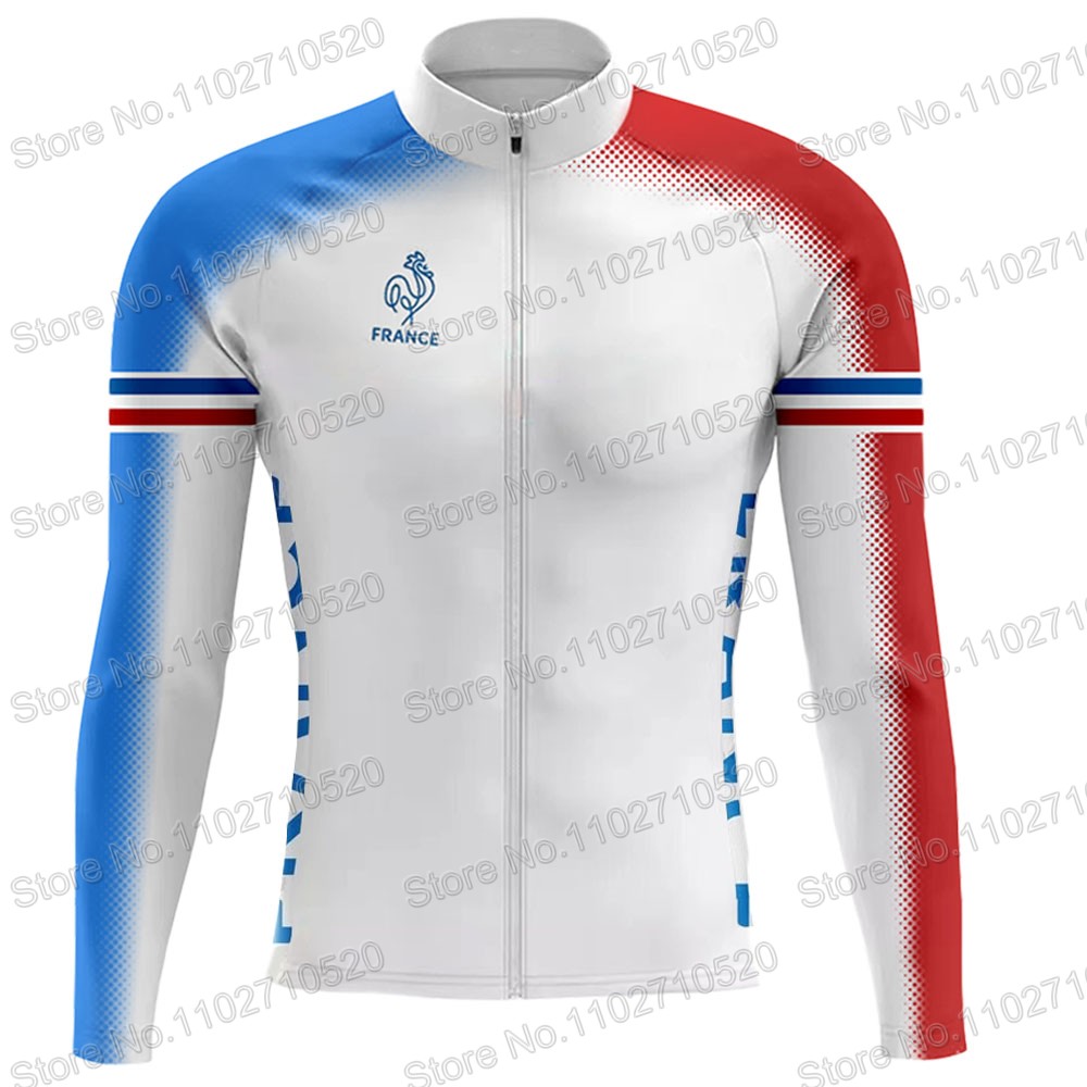 프랑스 국가 대표팀 2025 사이클링 저지 세트 긴 소 - Cycling Gear For Winter 리뷰 및 가격