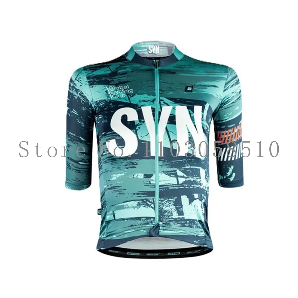 SYN 저지 남성용 빕 스폰지 쿠션 사이클링 슈트 세트 - Cycling Gear Logo 리뷰 및 가격